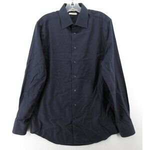 Suitsupply Shirt 15 3/4 Button Down Traveler Slim Fit Woven Medium